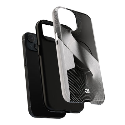 Orbital Helix · Tough 2.0 Magnetic Phone Case for iPhone · Black