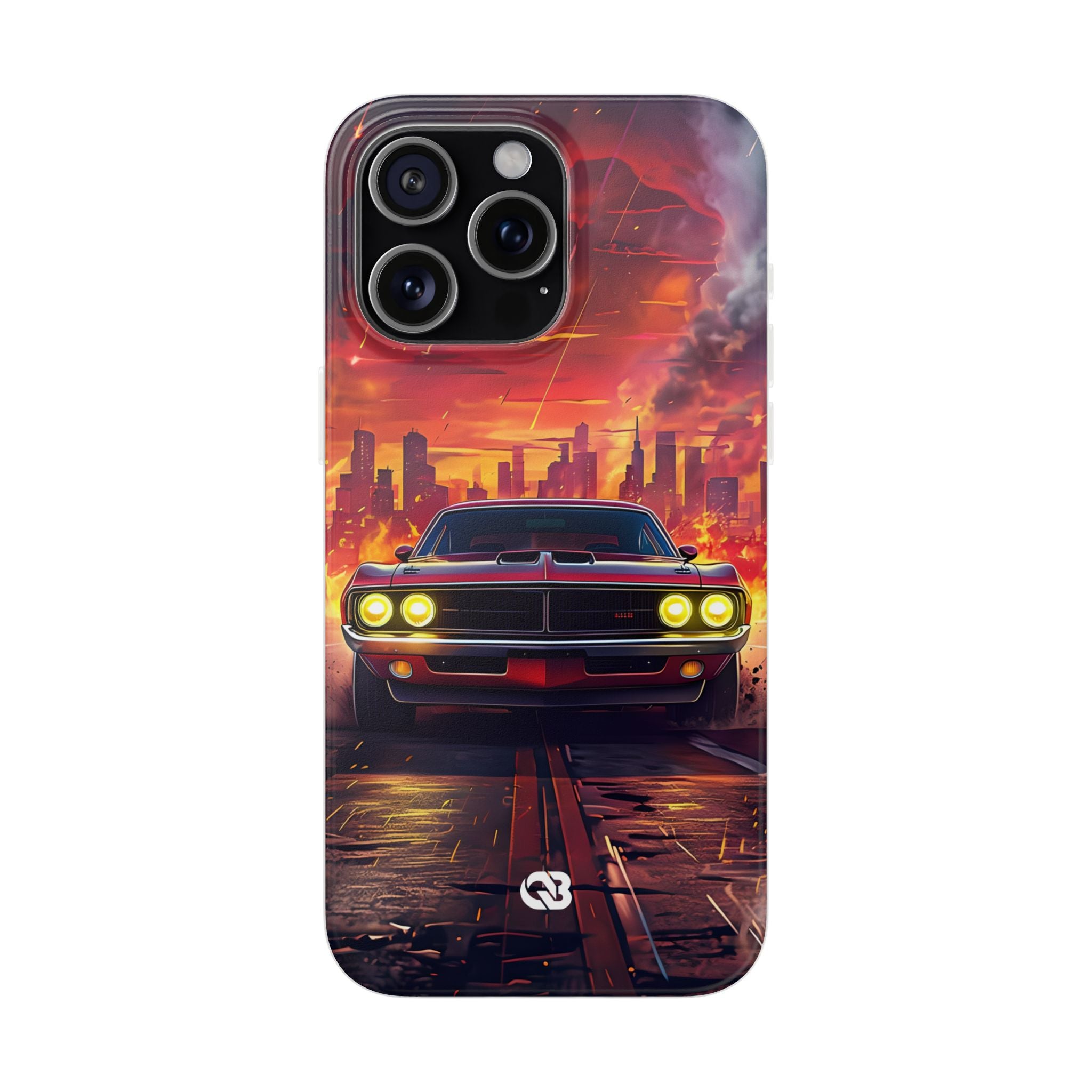 Inferno City Run · Soft Coque de téléphone pour iPhone