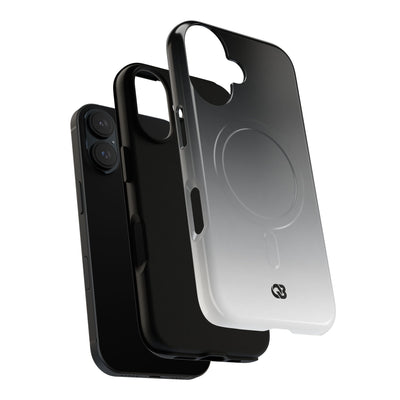 Noir Ombre Fade · Tough 2.0 Magnetic Phone Case for iPhone · Black
