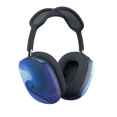 Azure Fluid Swirl · Hard Case for AirPods Max · Blue