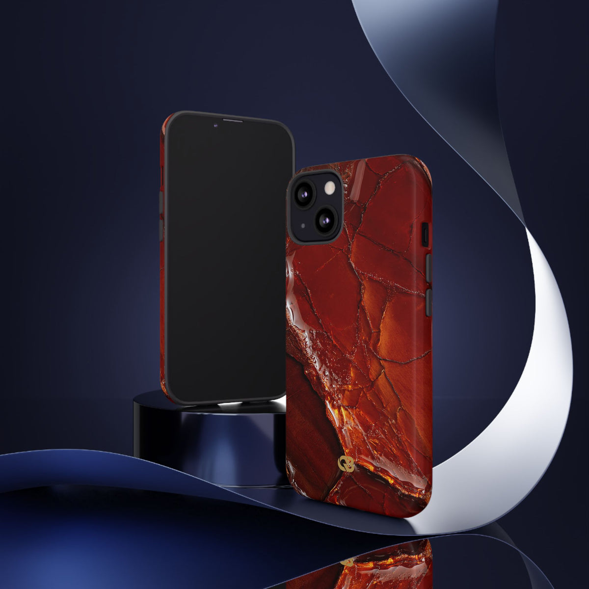 Amber Embrace · Tough Phone Case for iPhone · Brown