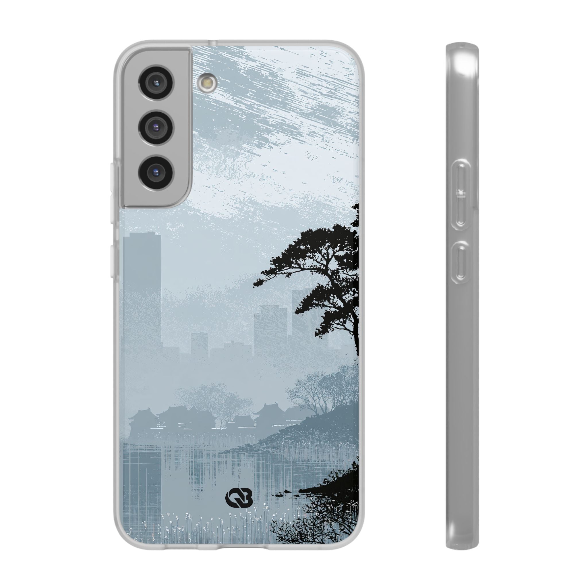Grey Lite Phone Case for Samsung - Steel Slate Zen