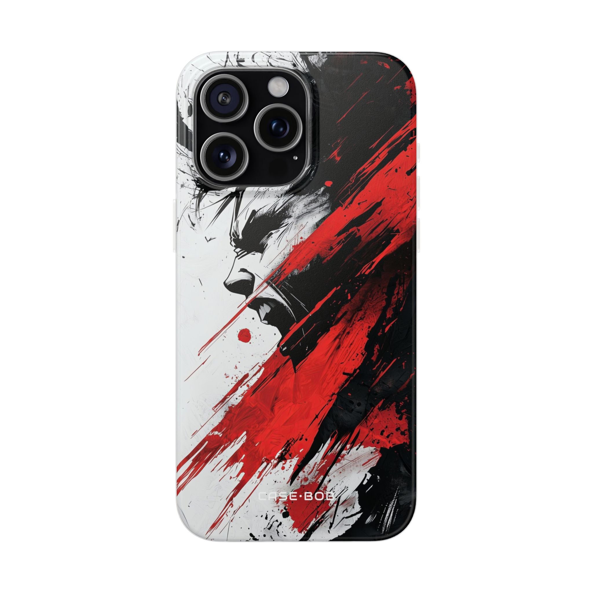 Yelling Profil Explosionsmuster iPhone 15 Pro Max Case - Soft