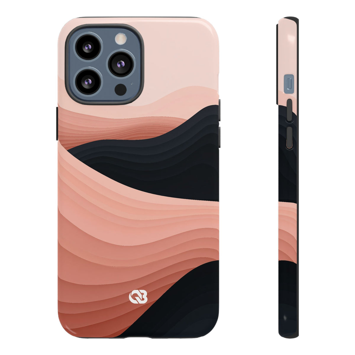 Terracotta Dunes · Tough Phone Case for iPhone · Pink