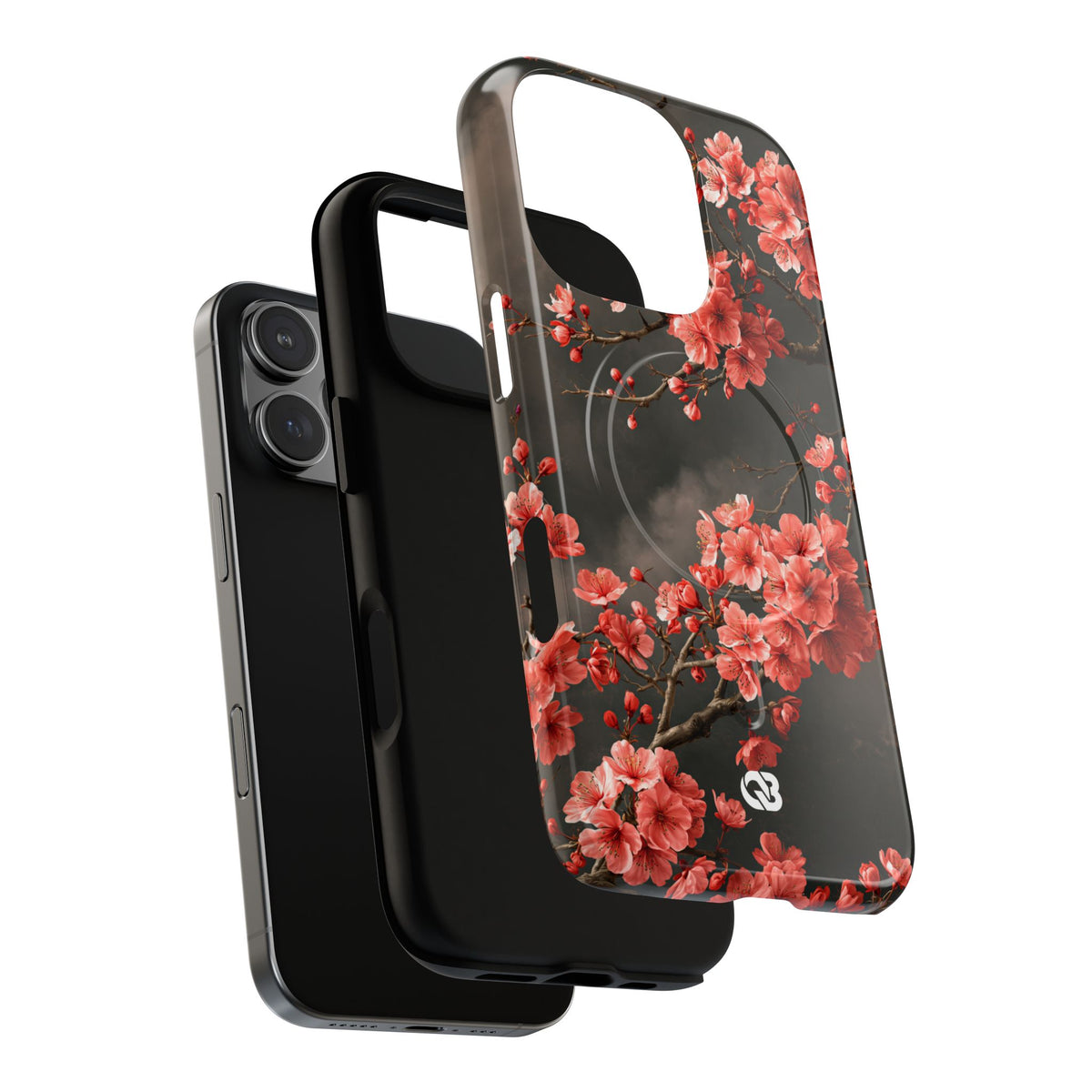 Dark Sakura Nocturne · Tough 2.0 Magnetic Phone Case for iPhone · Black
