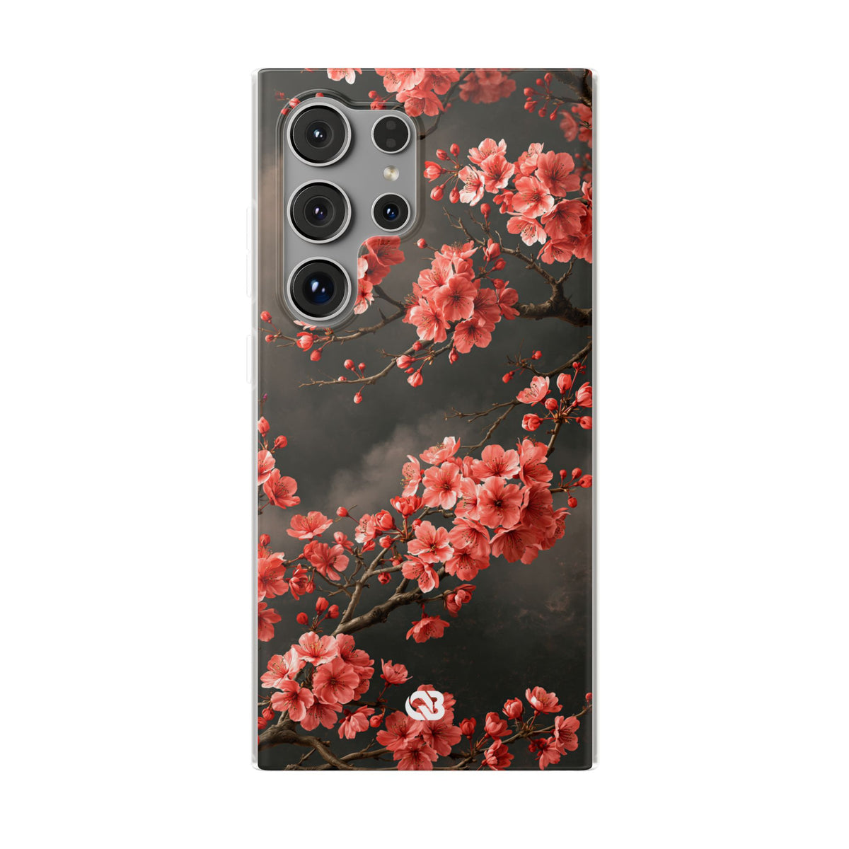 Dark Sakura Nocturne · Lite Phone Case for Samsung · Black