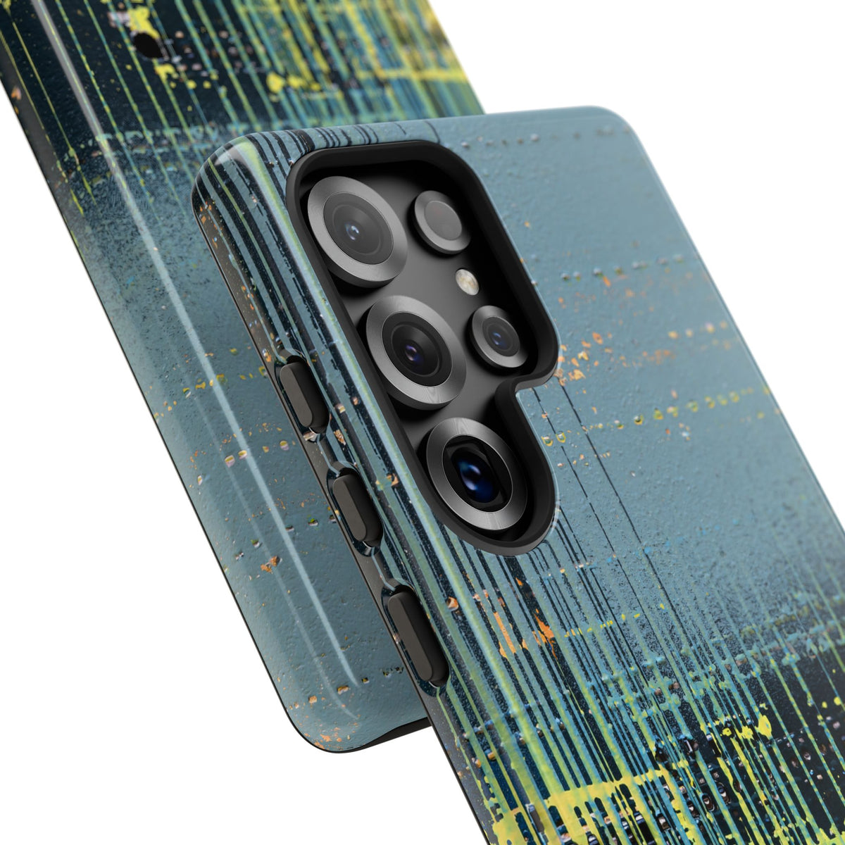 Acid Raster Circuit · Tough Phone Case for Samsung · Teal