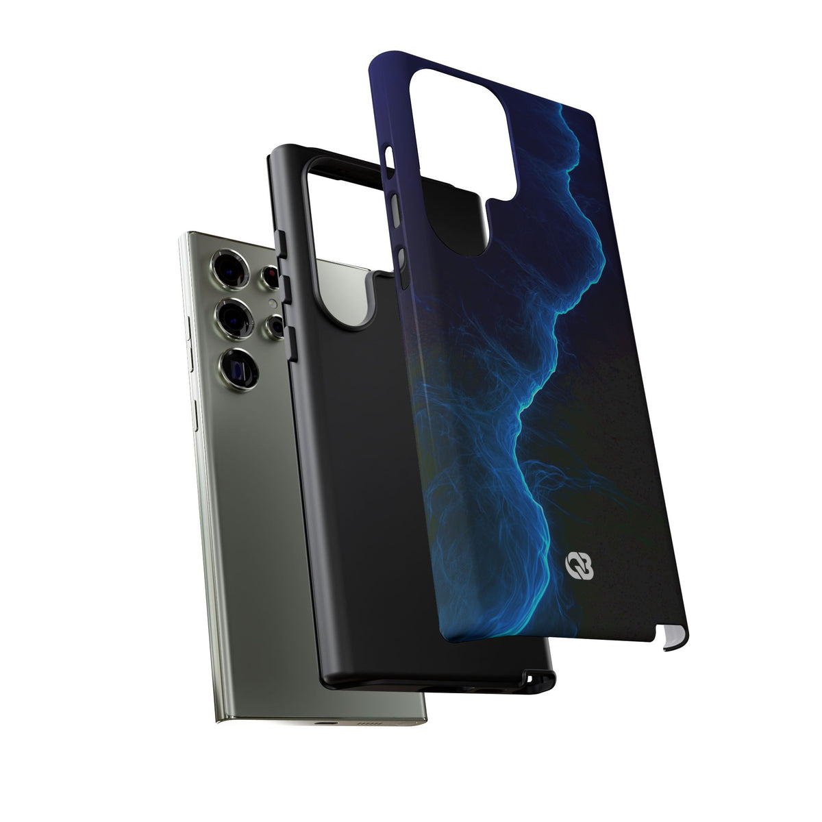 Electric Azure Drift · Tough Phone Case for Samsung · Blue