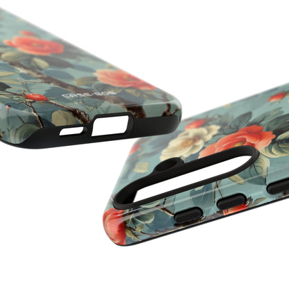 Coral Bloom Samsung S24 Case - Tough