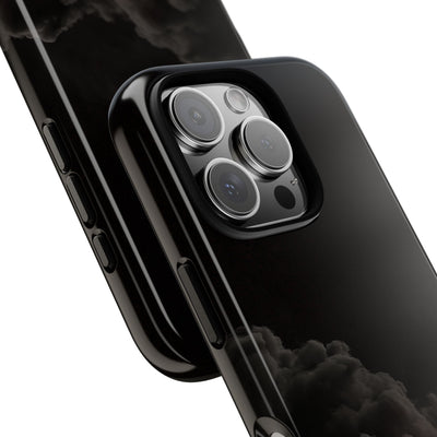 Crimson Fog Void · Tough Phone Case for iPhone · Black