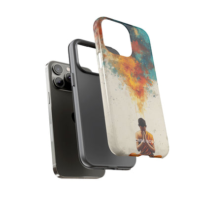 Meditative Glow iPhone 14 Pro Max Case - Tough