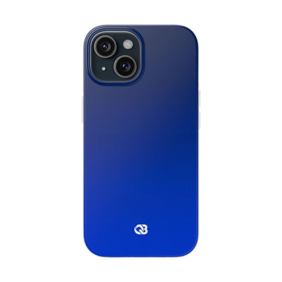 Blue Lite Phone Case for iPhone - Cobalt Depth Shift