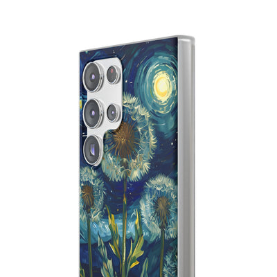 Starry Dandelion Swirl · Soft Phone Case for Samsung