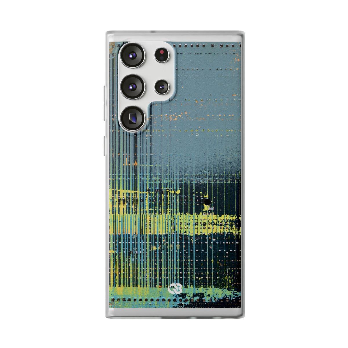 Acid Raster Circuit · Lite Phone Case for Samsung · Teal