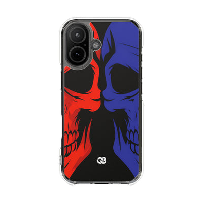 Crimson Cobalt Skulls · Impact Phone Case for iPhone · Magsafe