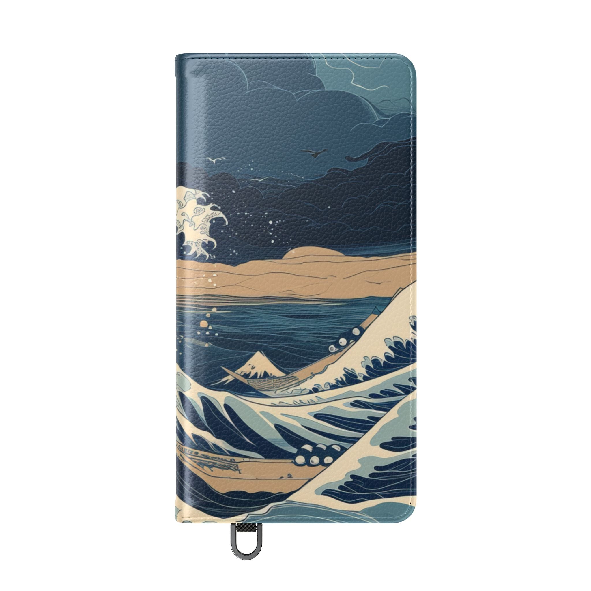 Cresting Navy Wave - Samsung S25 Ultra Case - Lompakko