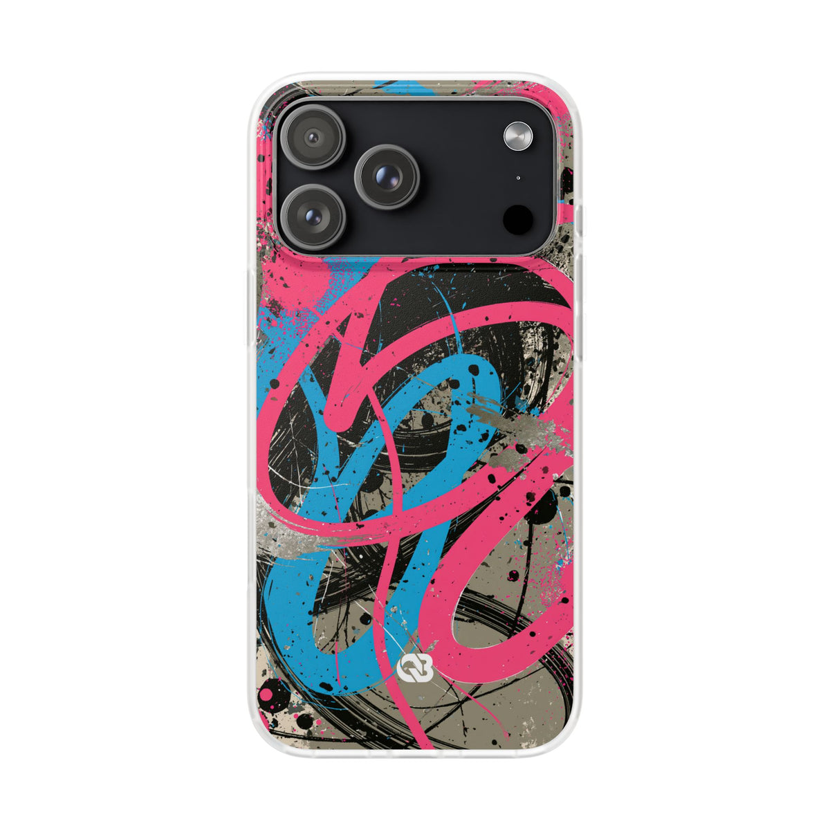 Cyber Splatter Flow · Lite Phone Case for iPhone ·  Pink
