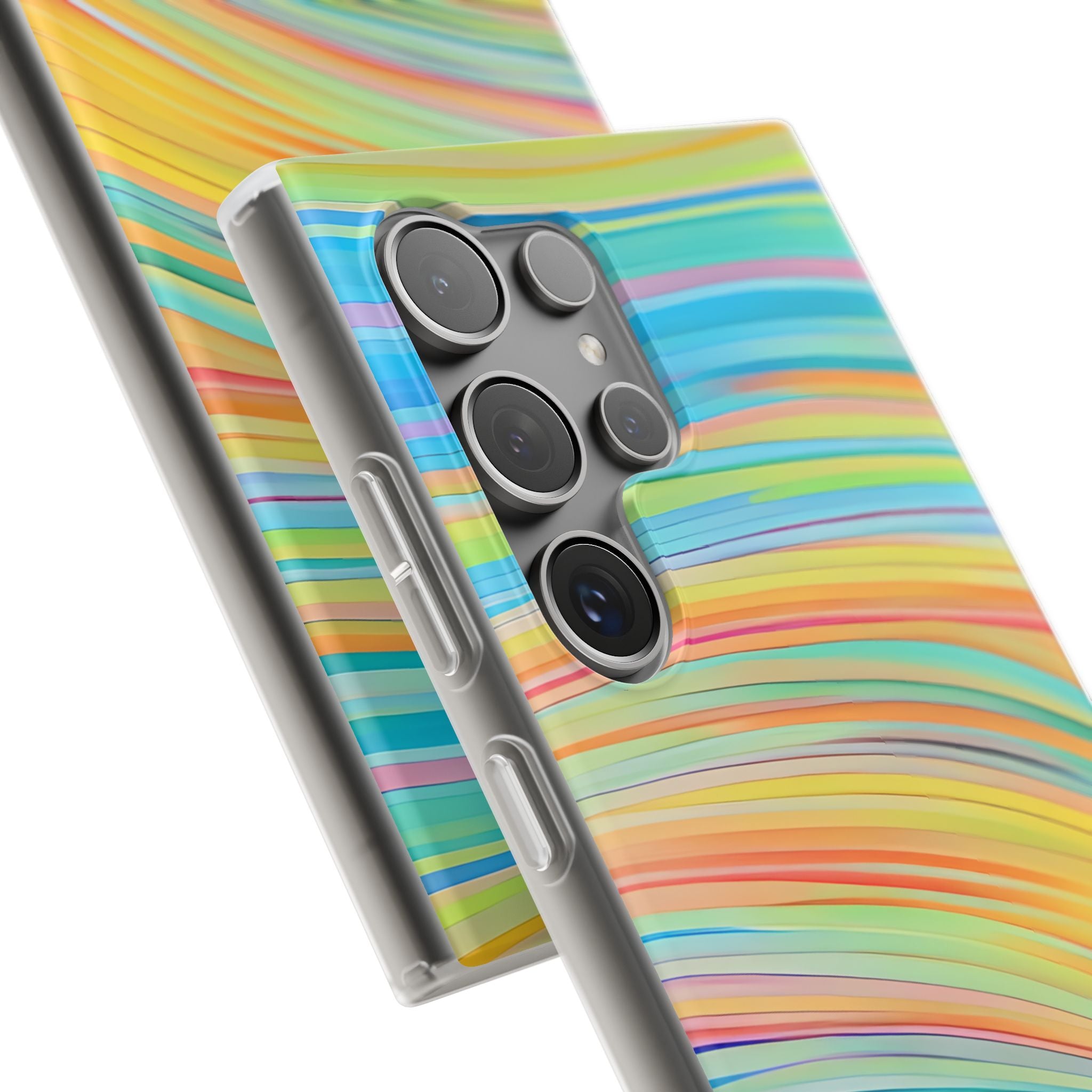 Prism Ribbon Flux · Soft Custodia per Samsung