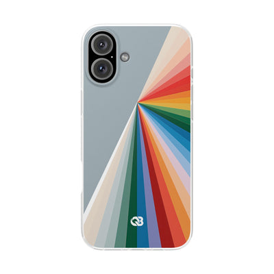 Grey Lite Phone Case for iPhone - Slate Prism Burst