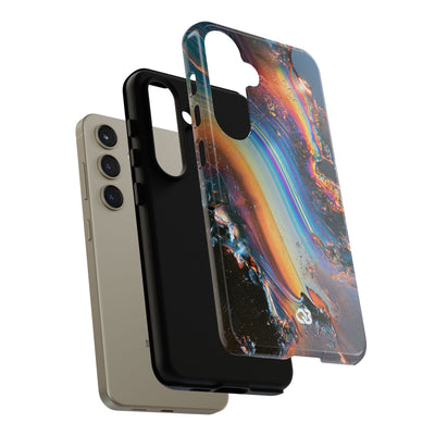 Prismatic Aura Flow · Tough Phone Case for Samsung · Blue