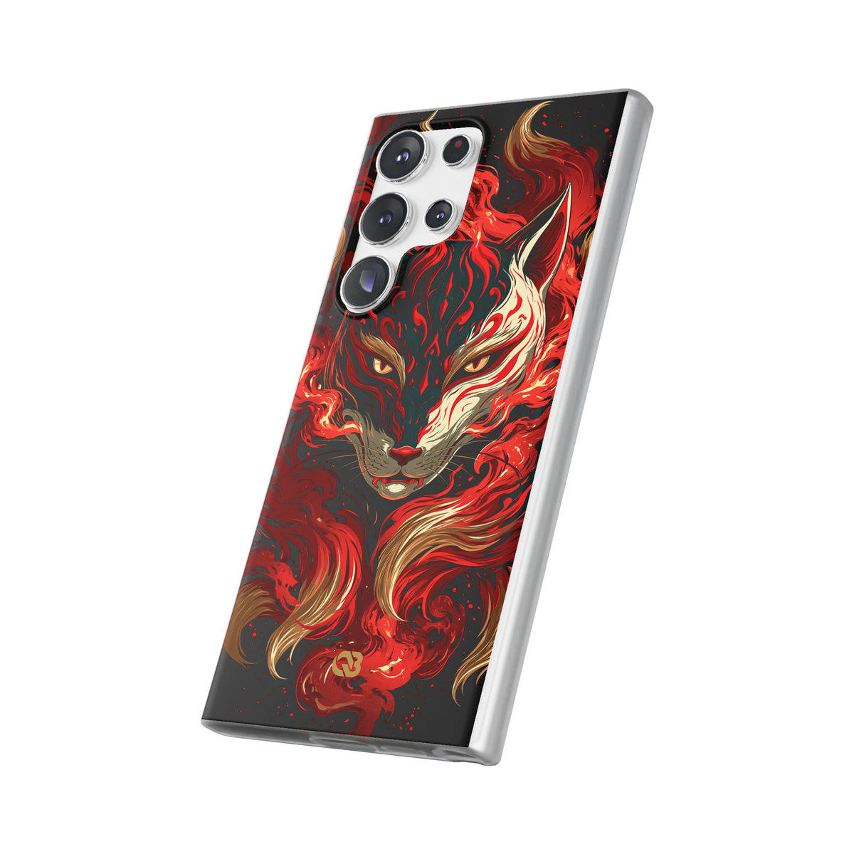 Crimson Kitsune Spirit · Lite Phone Case for Samsung · Red