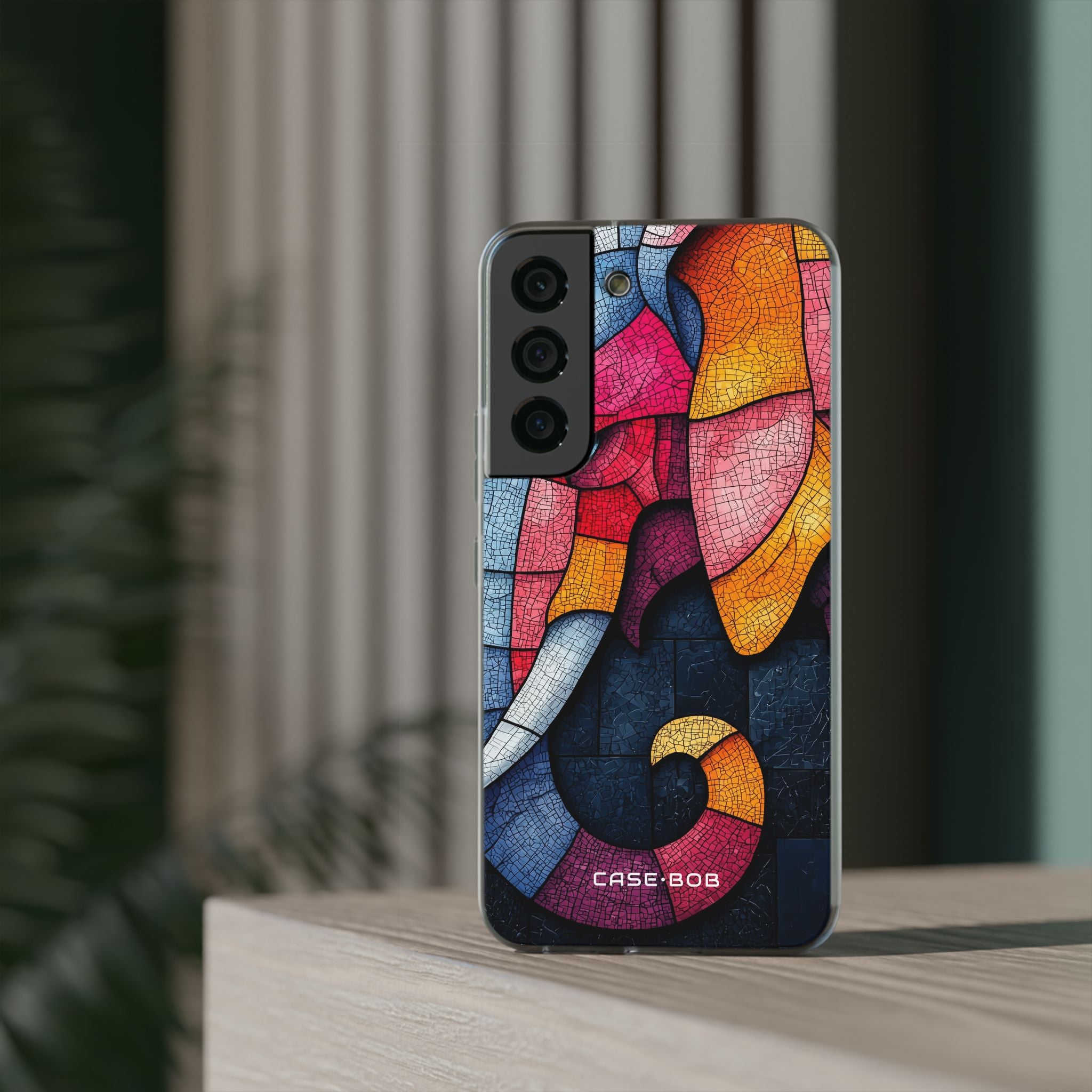 Elephant Mosaic Samsung S22 - Soft