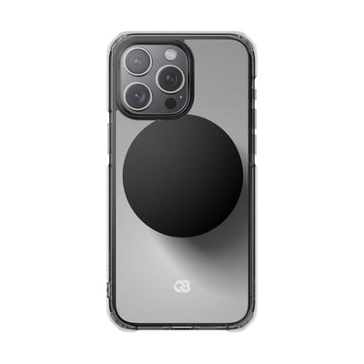 Grey Impact MagSafe Phone Case for iPhone - Matte Onyx Sphere