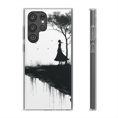 Cliffside Silhouette Samsung S22 Ultra Case - Soft