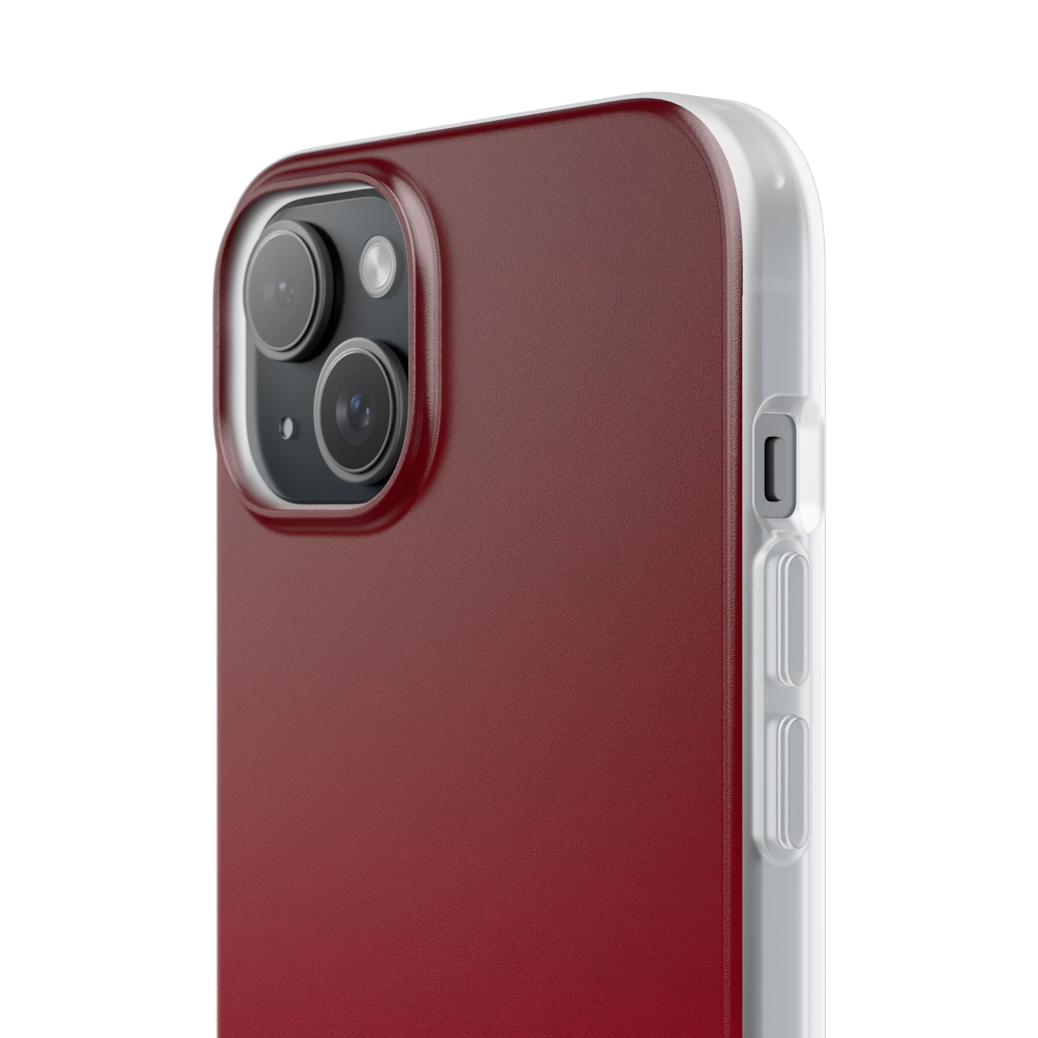 Red Lite Phone Case for iPhone - Crimson Velvet Fade