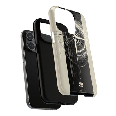 Beige Tough 2.0 Magsafe Phone Case for iPhone - Zenith Vector Spire