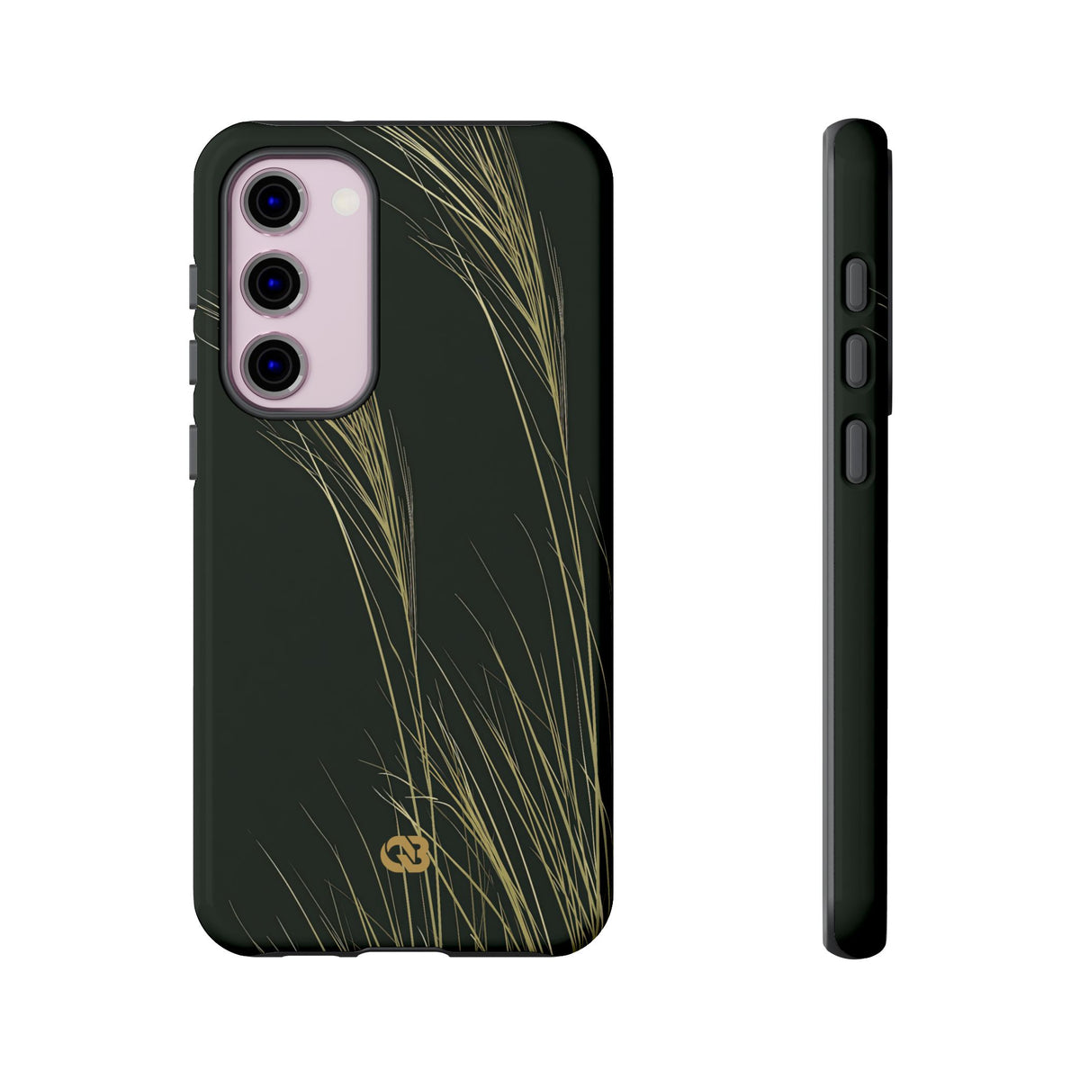 Golden Whispering Reeds · Tough Phone Case for Samsung · Green