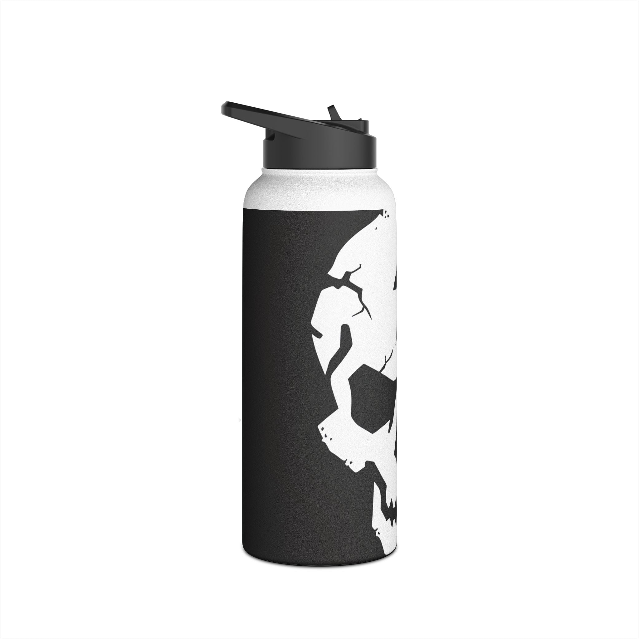 Fractured Skull - Stainless Steel Water Bottle