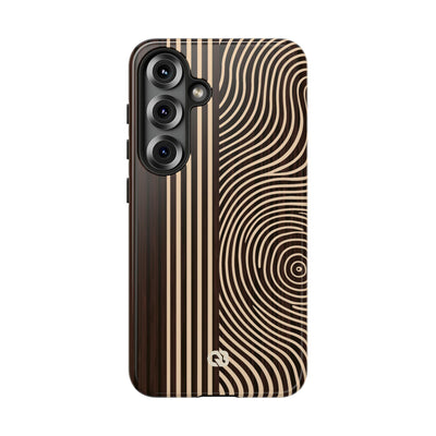 Brown Tough Phone Case for Samsung - Espresso Sand Ridge