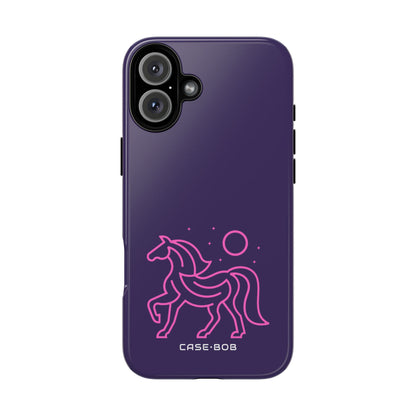 Celestial Stallion iPhone 16 Plus Case - Tough
