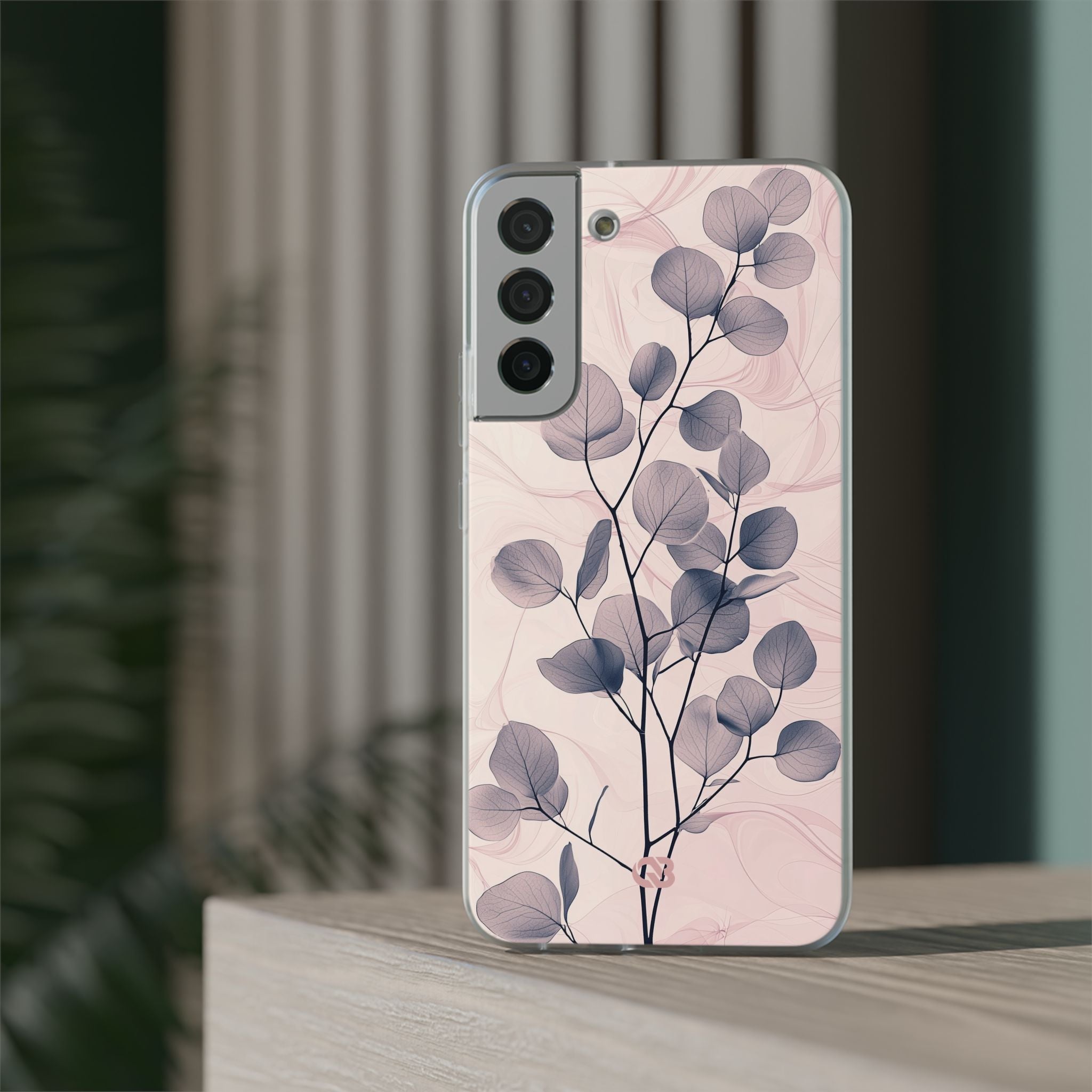 Ethereal Indigo Eucalyptus · Soft Handyhülle für Samsung