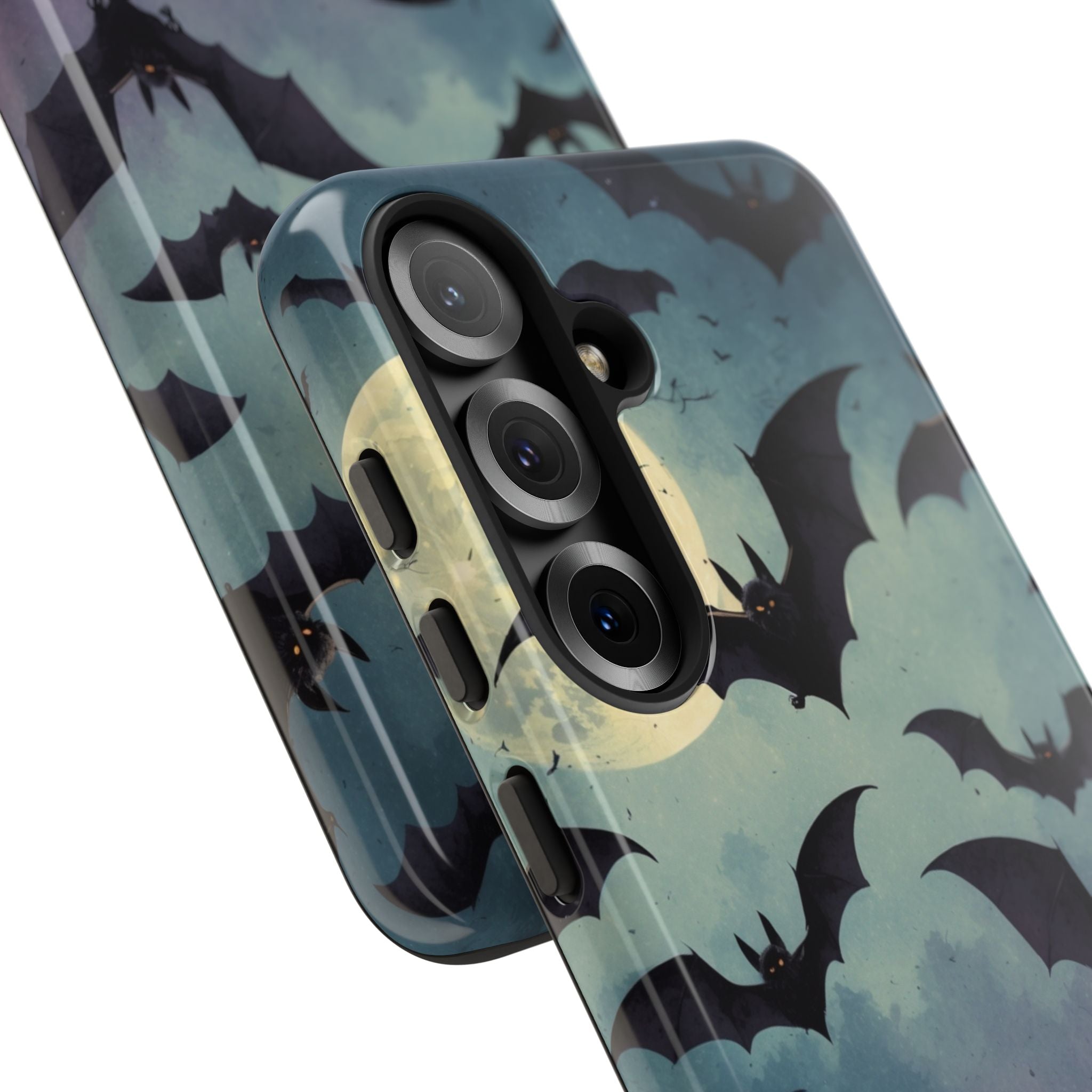 Lysande fladdermus-svärm Samsung S25 Skal - Tough