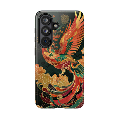 Imperial Phoenix Ascent · Tough Phone Case for Samsung · Red