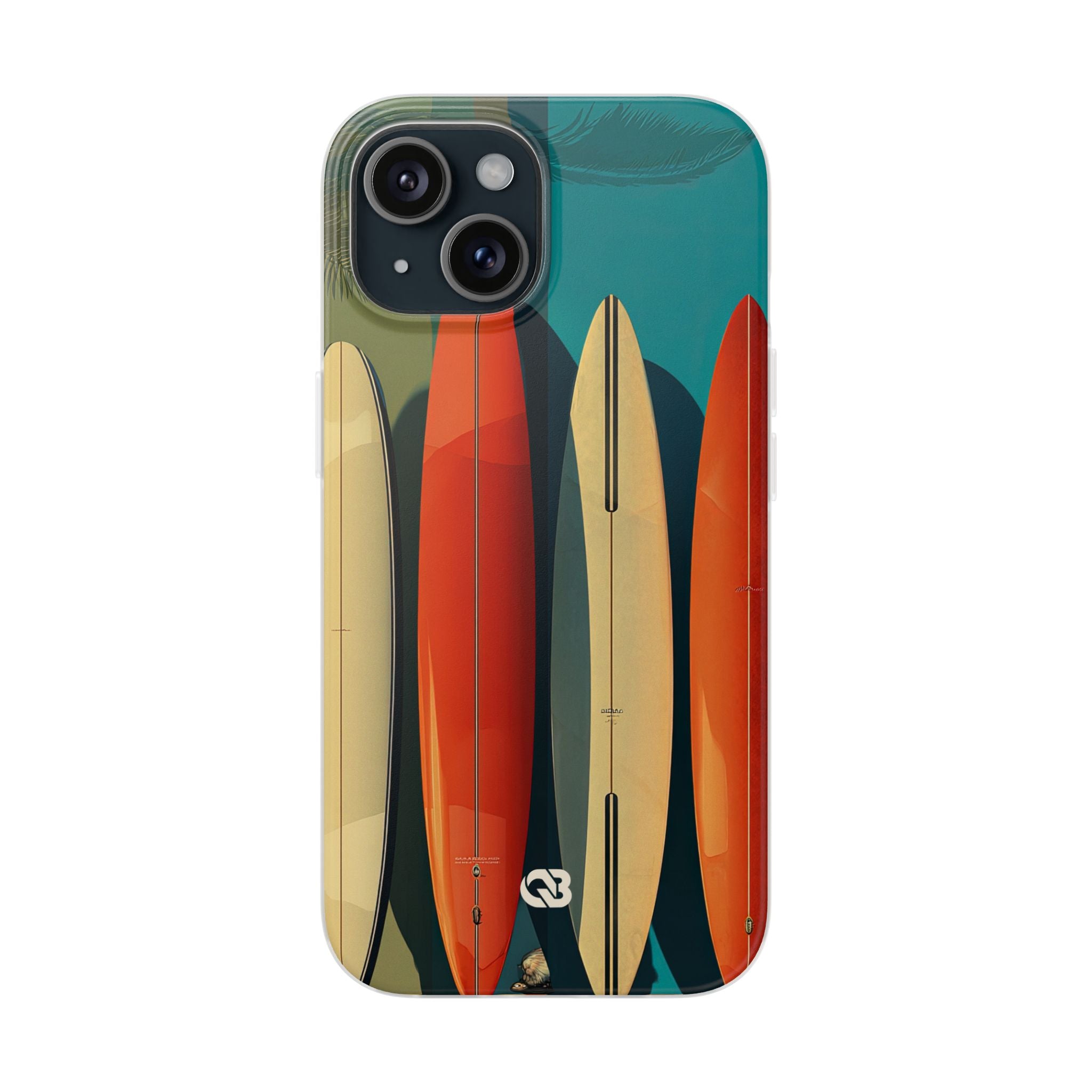 Teal Coast Lineup · Soft Capa para iPhone