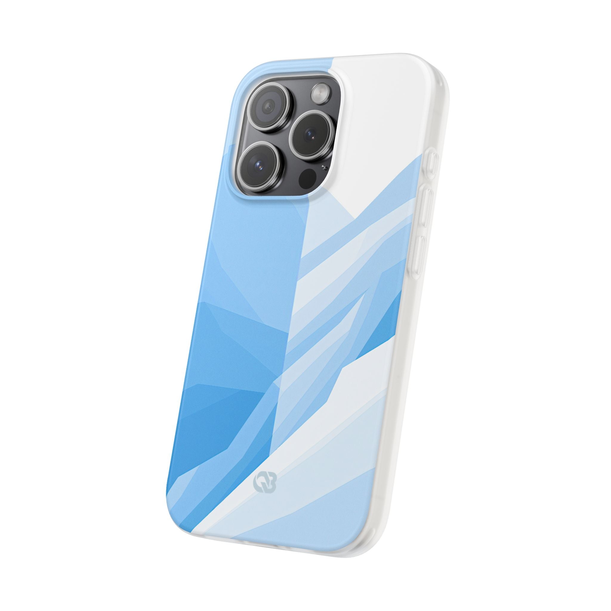 Blue Lite Phone Case for iPhone - Arctic Glacial Ridge