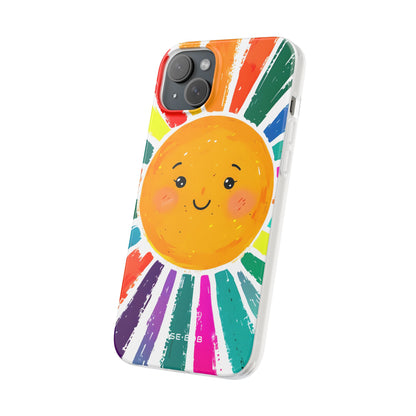 Sonnige Lächeln iPhone 15 Plus Case - Soft