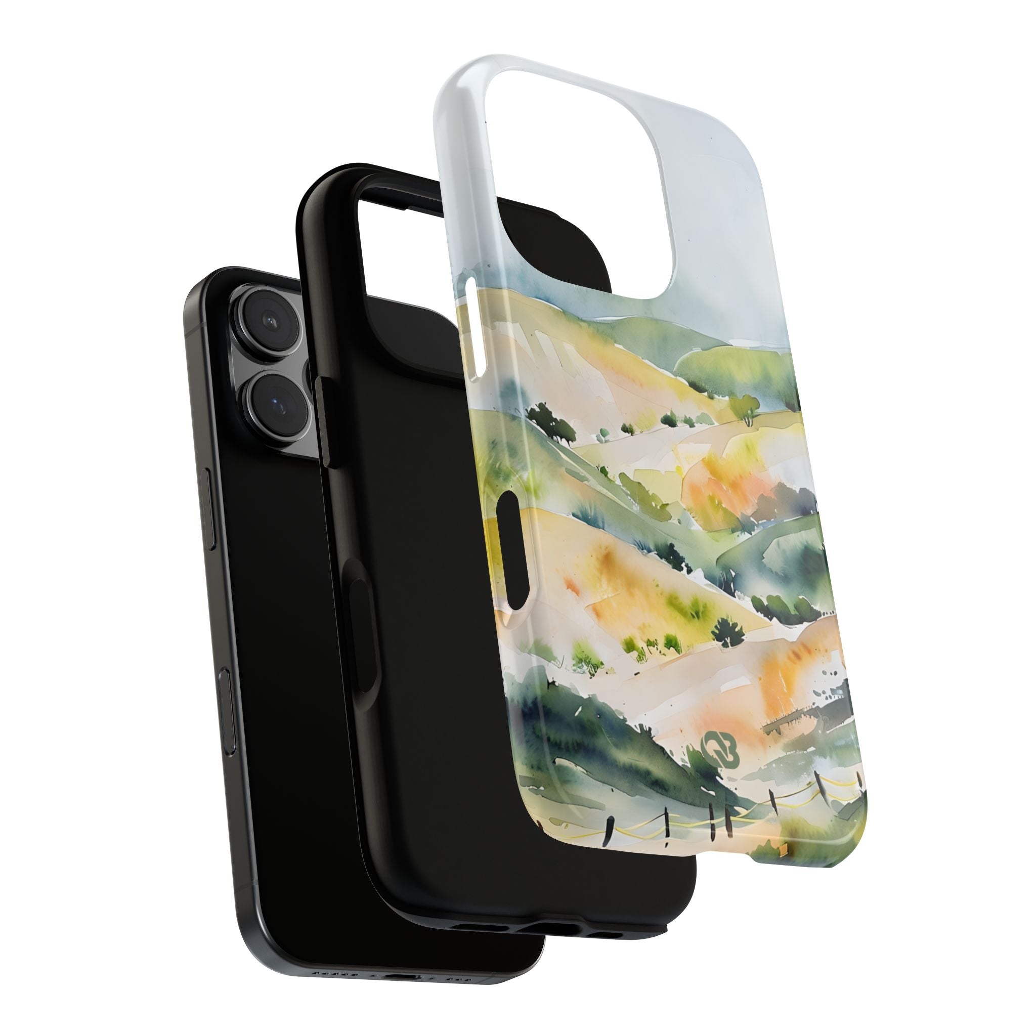 Verdant Mist Valleys · Tough Phone Case for iPhone