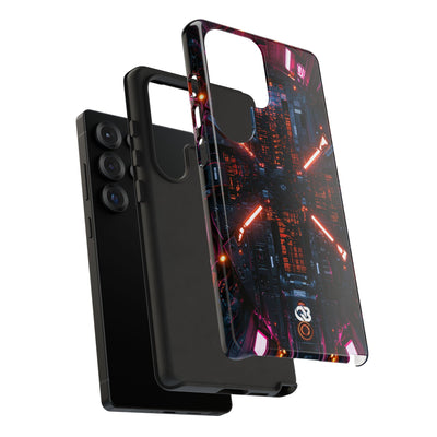 Cybernetic Reactor Core · Tough Phone Case for Samsung · Black