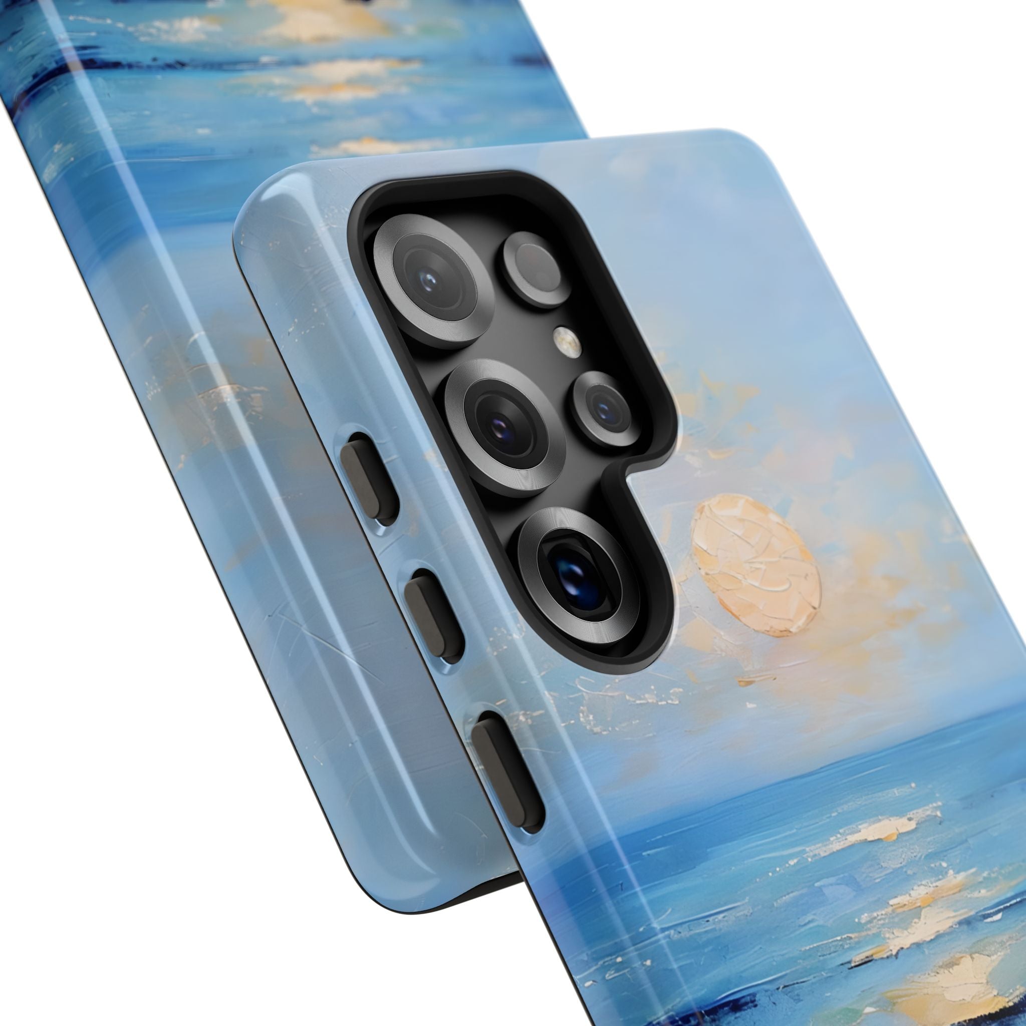 Cerulean Shoreline Sun · Tough Coque de téléphone pour Samsung