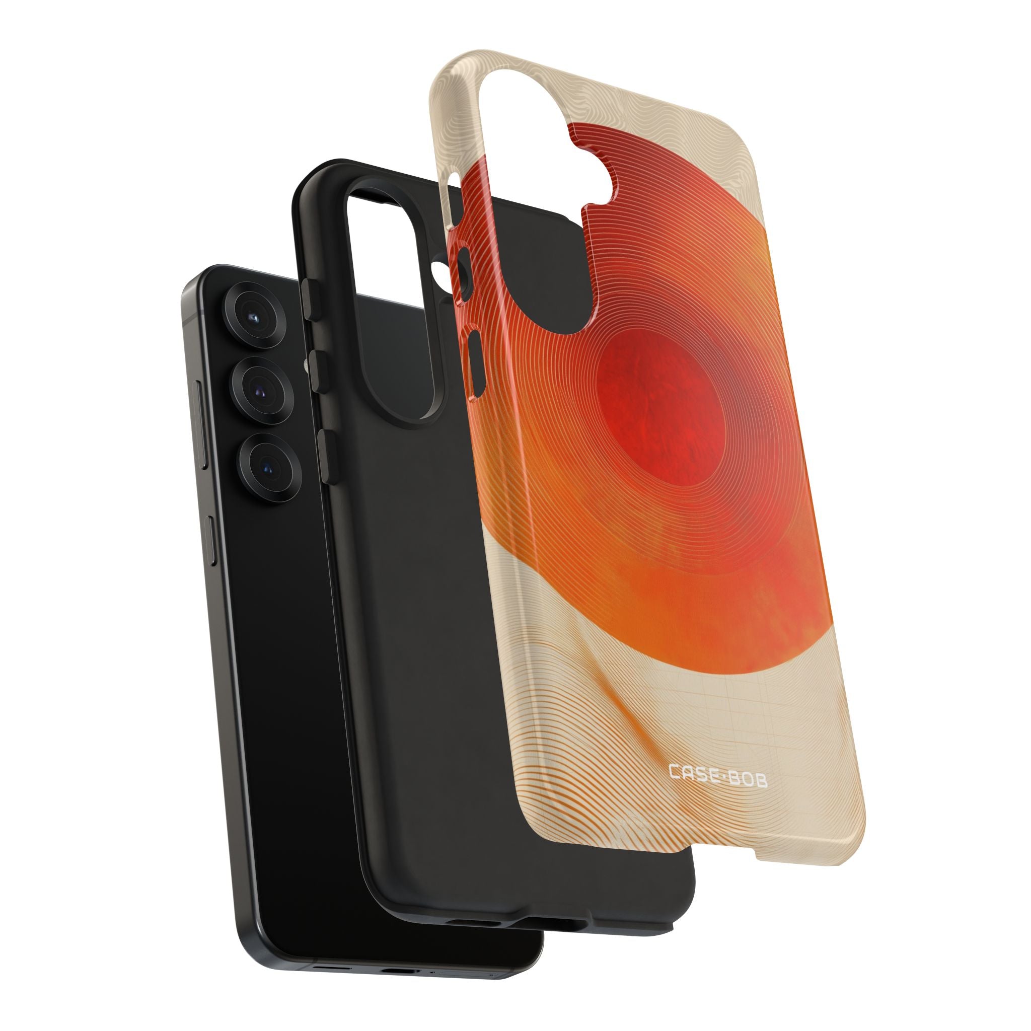 Sunburst Swirl Samsung S25 Case - Tough