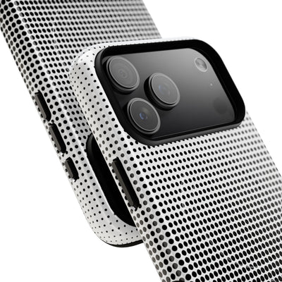 Black Tough 2.0 Magsafe Phone Case for iPhone - Obsidian Halftone Flux