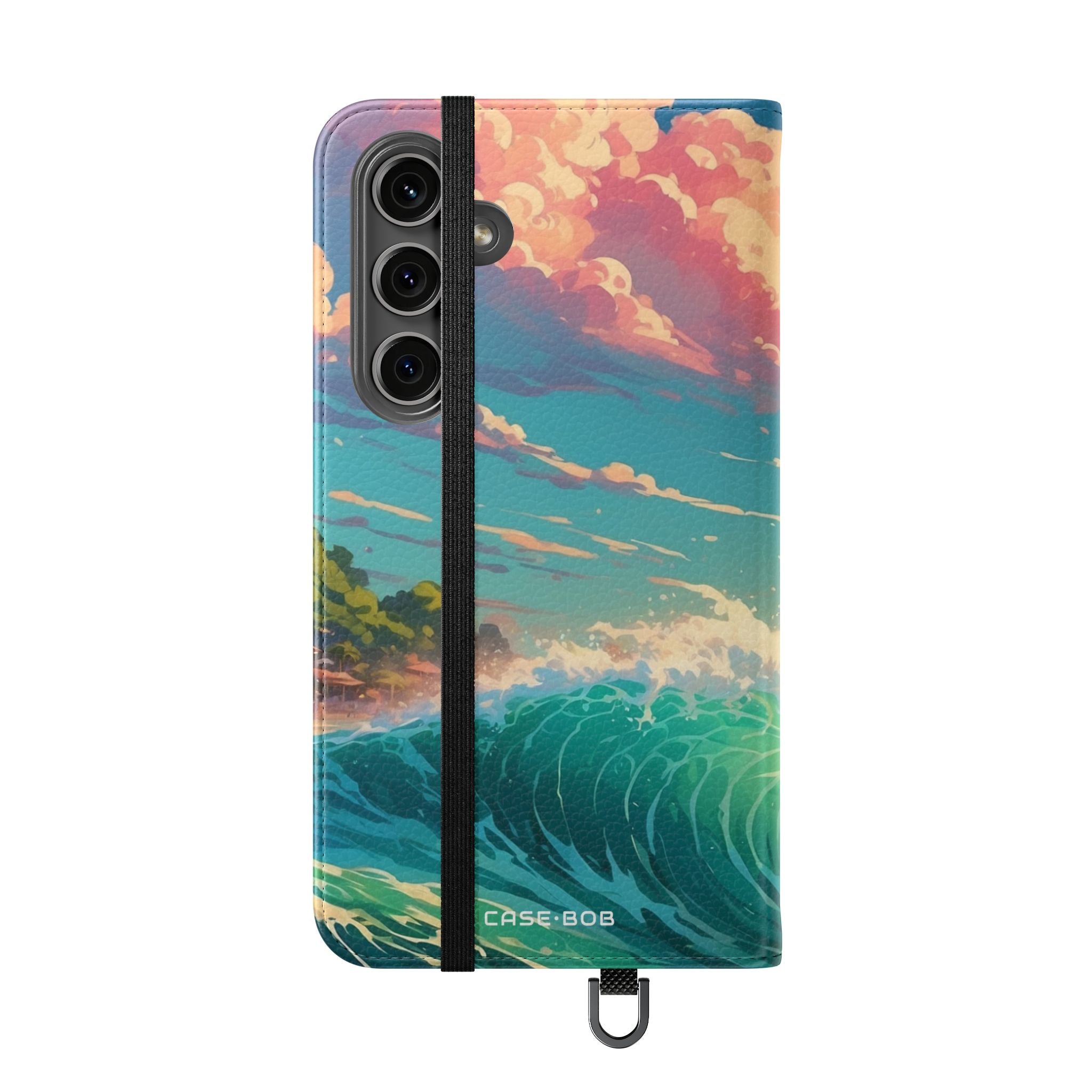 Sunset Wave - Samsung S24 Plus Case - Wallet