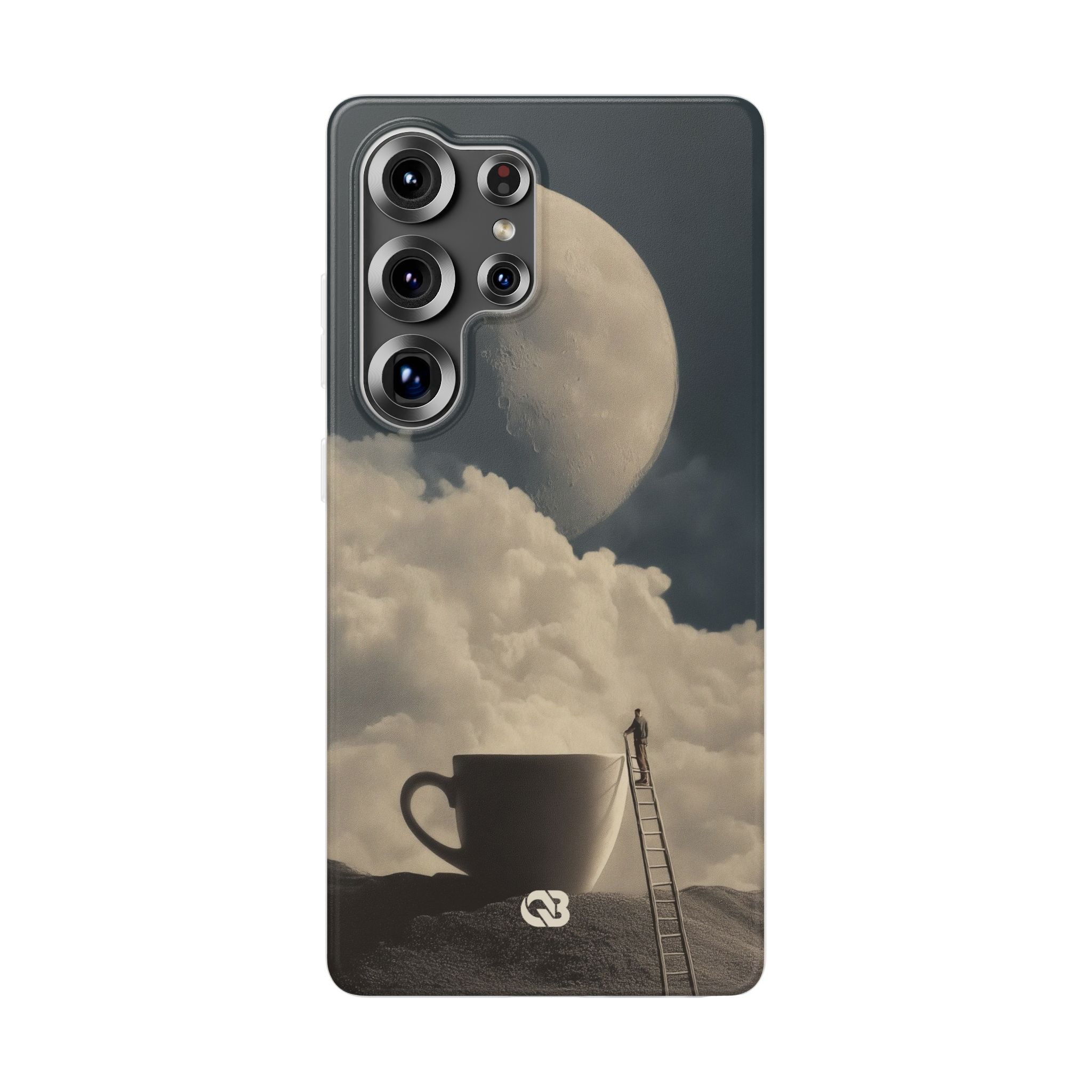 Midnight Brew Moon · Soft Phone Case for Samsung