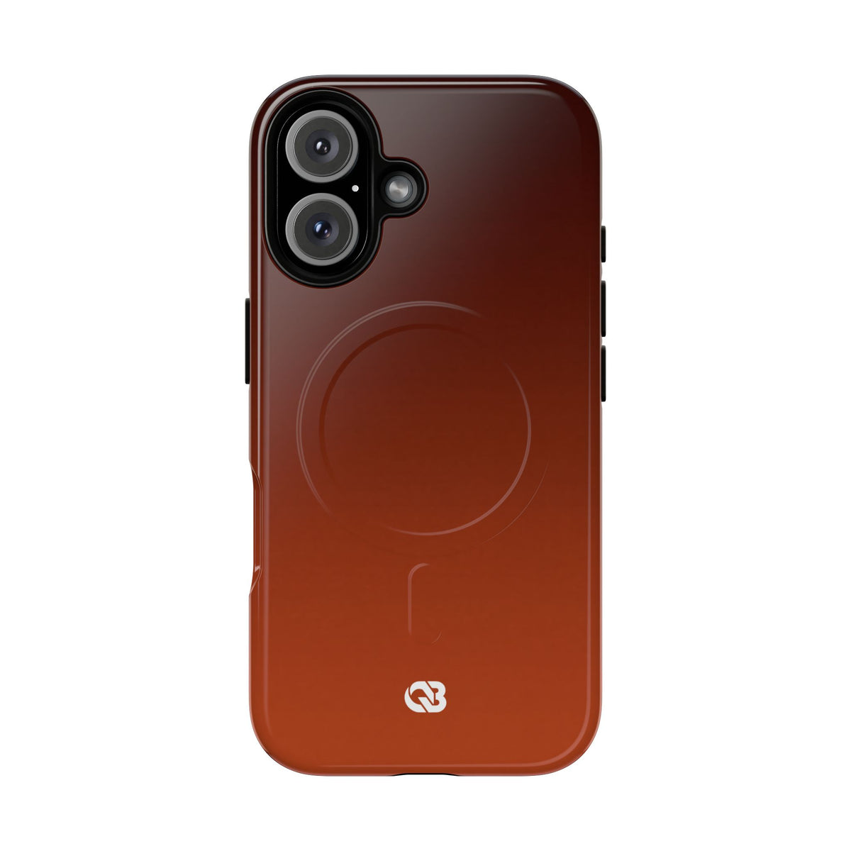 Burnt Amber Spectrum · Tough 2.0 Magnetic Phone Case for iPhone · Orange