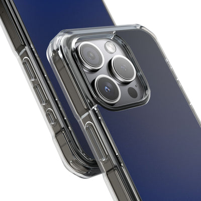 Blue Impact MagSafe Phone Case for iPhone - Midnight Cobalt Fade