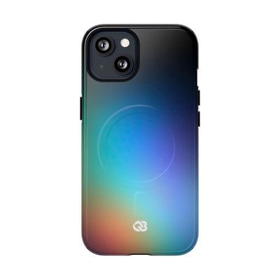 Prismatic Flare · Tough 2.0 Magnetic Phone Case for iPhone · Blue